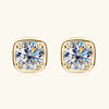 6.5MM 1CT Moissanite Earrings in 925 Sterling Silver - EverlyCrafted